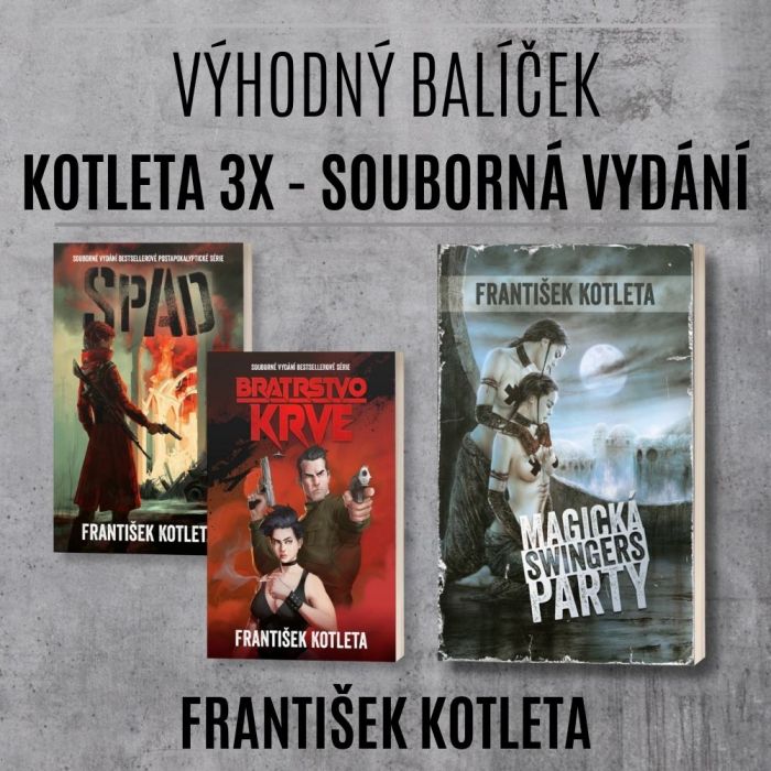 Kotleta 3x - souborná vydání