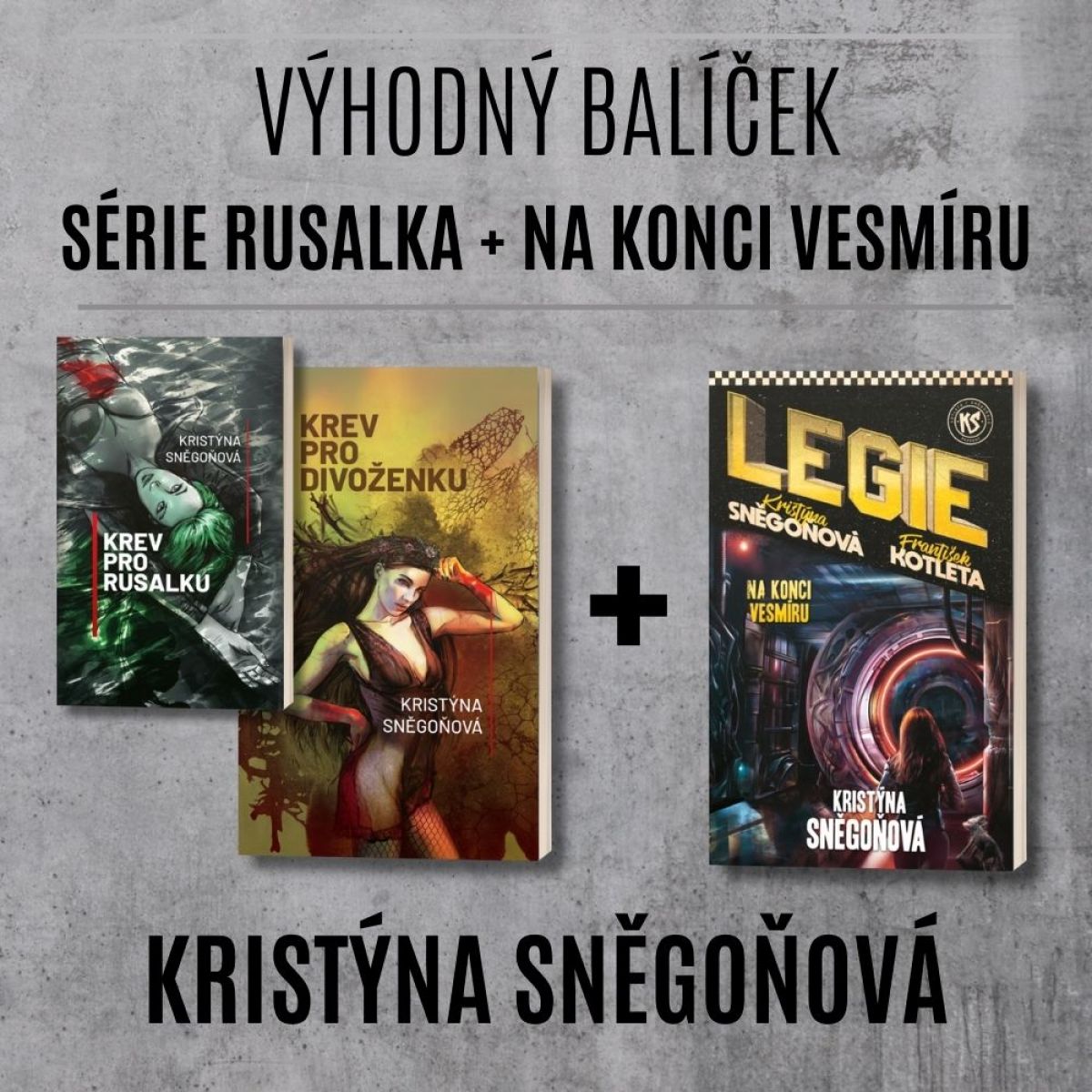 Série Rusalka + Na konci vesmíru: Výhodný balíček