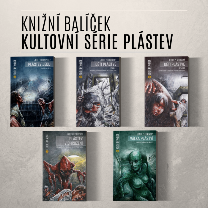 Kultovní sci-fi série Plástev (knižní balíček)