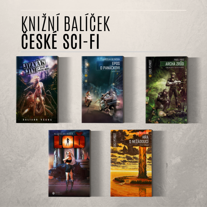 Výběr z české sci-fi (knižní balíček)