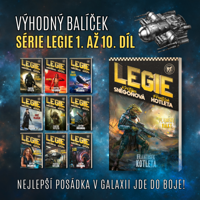 Série Legie 1. až 10. díl - balíček