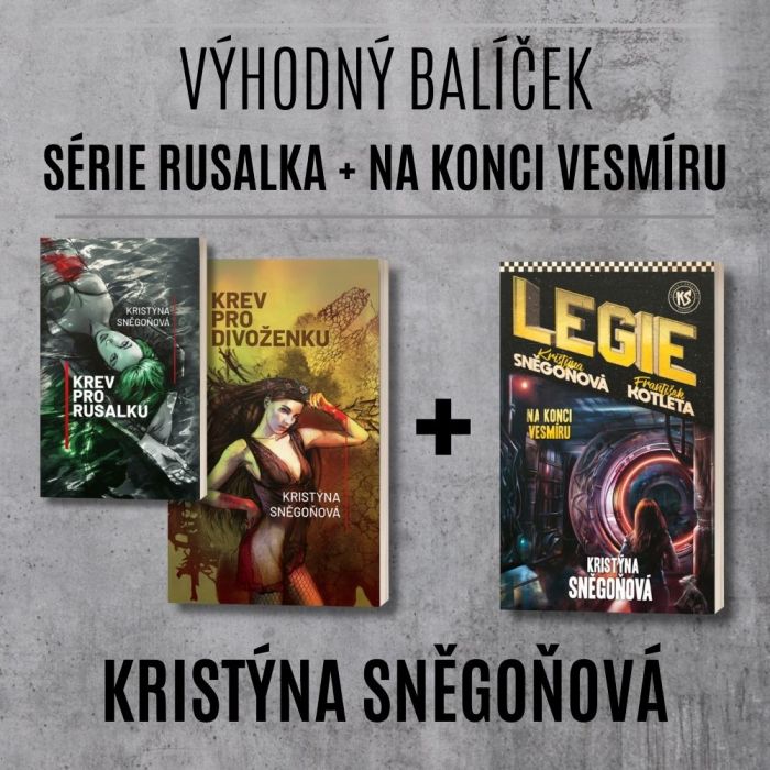 Série Rusalka + Na konci vesmíru: Výhodný balíček