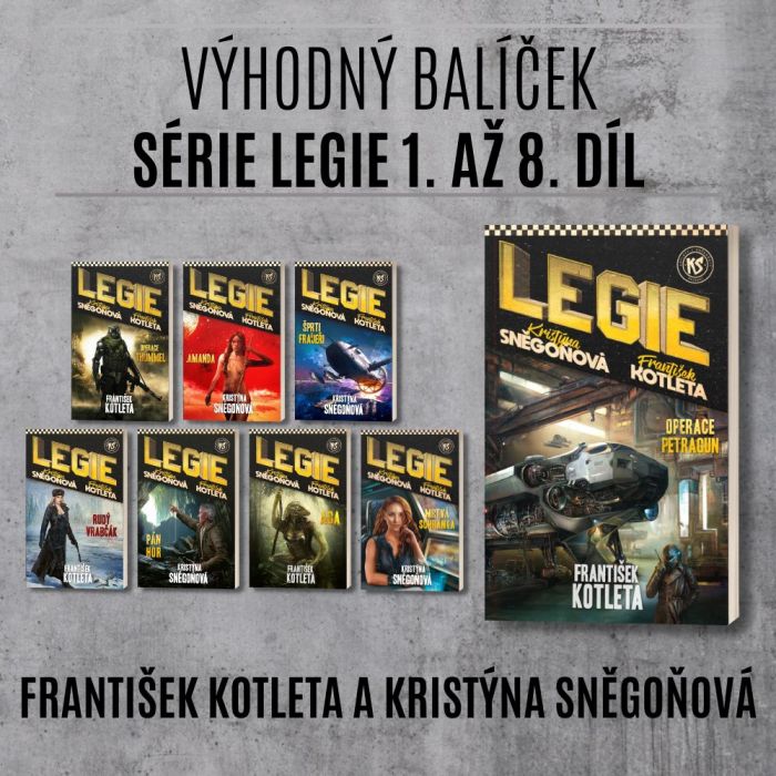 Série Legie 1. až 8. díl: Výhodný balíček