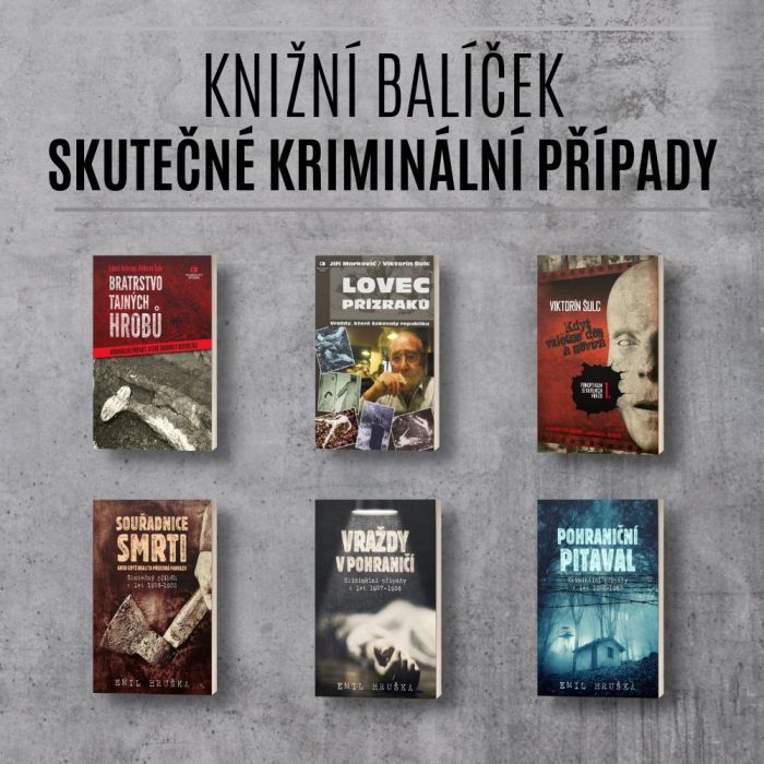 Skutečné kriminální případy (knižní balíček)