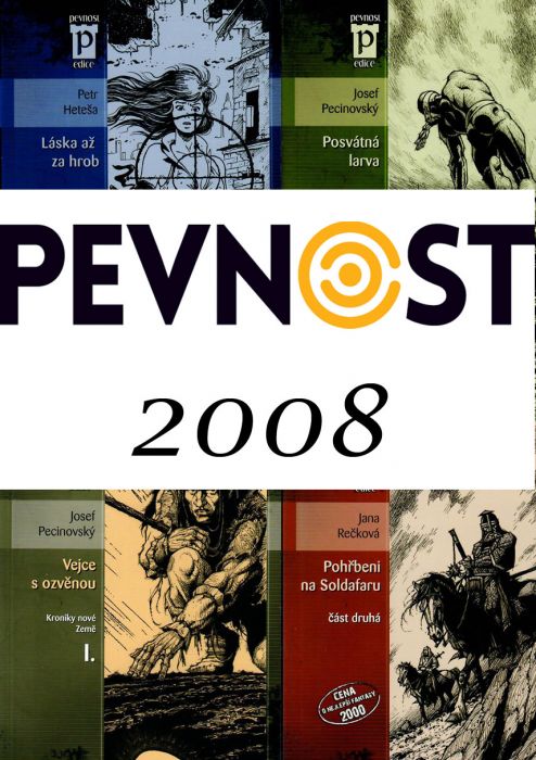 Kompletní ročník EDICE PEVNOST (ročník 2008) - 12 knih