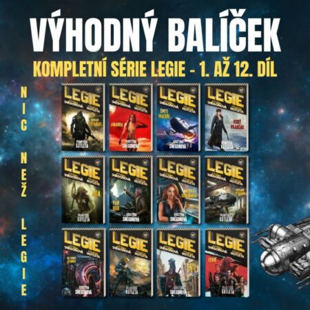 Série Legie 1. až 12. díl - KOMPLETNÍ BALÍČEK